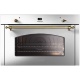 Aragaz Lofra RBI66MFT/CI, 60x60 cm, gaz, 4 arzatoare, grill, aprindere electronica, timer, crem