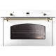 Aragaz Lofra RBI66MFT/CI, 60x60 cm, gaz, 4 arzatoare, grill, aprindere electronica, timer, crem