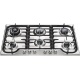 Aragaz Tecnogas P1X66M4VC, 60 cm, gaz, 4 arzatoare, grill, otel inoxidabil