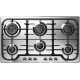 Plita incorporabila ILVE Nostalgie HCB906N, 90 cm, 6 arzatoare, aprindere electronica, siguranta Stop-Gaz, inox
