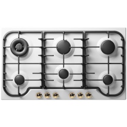 Aragaz Tecnogas P1X66M4VC, 60 cm, gaz, 4 arzatoare, grill, otel inoxidabil