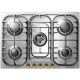 Plita incorporabila ILVE Nostalgie HCB70S, 70 cm, 5 arzatoare, aprindere electronica, siguranta Stop-Gaz, inox Plita incorporabila ILVE Nostalgie HCB70S, 70 cm, 5 arzatoare, aprindere electronica, siguranta Stop-Gaz, inox