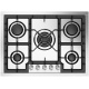 Aragaz Tecnogas P1X66M4VC, 60 cm, gaz, 4 arzatoare, grill, otel inoxidabil Aragaz Tecnogas P1X66M4VC, 60 cm, gaz, 4 arzatoare, grill, otel inoxidabil