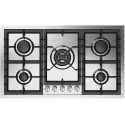 Plita incorporabila ILVE Professional Plus HCPT95D, 90 cm, 5 arzatoare, aprindere electronica, siguranta Stop-Gaz, inox
