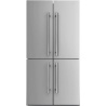 Side by Side Lofra GFRNM619/O, Capacitate 519L, No Frost, 4 Usi, H 186 cm, Negru