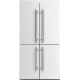 FRIGIDER HAIER HRF-628DF6, A+, 449 kWh/an, 380 L, 199 L, argintiu