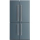 FRIGIDER HAIER HRF-628DF6, A+, 449 kWh/an, 380 L, 199 L, argintiu