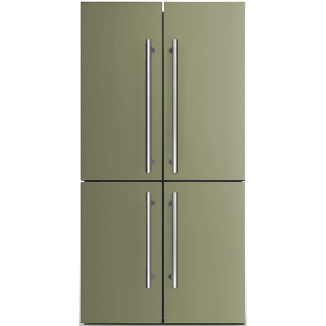 FRIGIDER HAIER HRF-628DF6, A+, 449 kWh/an, 380 L, 199 L, argintiu