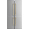 Side by Side Lofra GFRNM619/O, Capacitate 519L, No Frost, 4 Usi, H 186 cm, Negru