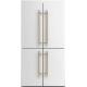 FRIGIDER HAIER HRF-628DF6, A+, 449 kWh/an, 380 L, 199 L, argintiu