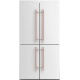 FRIGIDER HAIER HRF-628DF6, A+, 449 kWh/an, 380 L, 199 L, argintiu