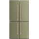 Side by Side Lofra GFRNM619/O, Capacitate 519L, No Frost, 4 Usi, H 186 cm, Negru
