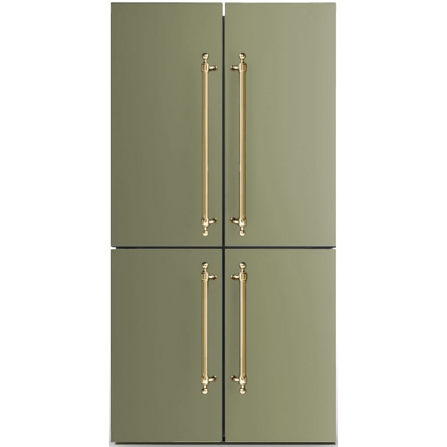Side by Side Lofra GFRNM619/O, Capacitate 519L, No Frost, 4 Usi, H 186 cm, Negru
