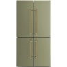 Side by Side Lofra GFRNM619/O, Capacitate 519L, No Frost, 4 Usi, H 186 cm, Negru