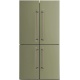 Side by Side Lofra GFRNM619/O, Capacitate 519L, No Frost, 4 Usi, H 186 cm, Negru