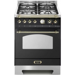 Aragaz Lofra RNM66MFT/CI, 60x60 cm, gaz, 4 arzatoare, grill, aprindere electronica, timer, negru