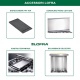 Aragaz Lofra RBI66MFT/CI, 60x60 cm, gaz, 4 arzatoare, grill, aprindere electronica, timer, crem