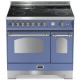 Aragaz Lofra Dolcevita RNMD96MFTE/5i, 90x60 cm, 5 zone gatit, plita inductie, cuptor electric dublu 9 functii, grill, negru
