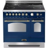 Aragaz Lofra Dolcevita RNMD96MFTE/5i, 90x60 cm, 5 zone gatit, plita inductie, cuptor electric dublu 9 functii, grill, negru