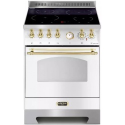 Aragaz Lofra RBI66MFT/CI, 60x60 cm, gaz, 4 arzatoare, grill, aprindere electronica, timer, crem
