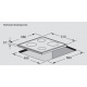 Aragaz Tecnogas P1X66M4VC, 60 cm, gaz, 4 arzatoare, grill, otel inoxidabil