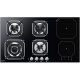 Aragaz Tecnogas P1X66M4VC, 60 cm, gaz, 4 arzatoare, grill, otel inoxidabil Aragaz Tecnogas P1X66M4VC, 60 cm, gaz, 4 arzatoare, grill, otel inoxidabil