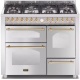 Aragaz Lofra RBI66MFT/CI, 60x60 cm, gaz, 4 arzatoare, grill, aprindere electronica, timer, crem