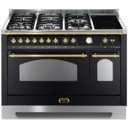 Aragaz Lofra RBI66MFT/CI, 60x60 cm, gaz, 4 arzatoare, grill, aprindere electronica, timer, crem