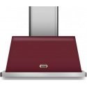 Hota decorativa Lofra Dolcevita 60 , 60 cm, 1 motor, 4 viteze, 800 m3/h, telecomanda, rosu burgundy