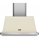 Hota decorativa Lofra Dolcevita 60 , 60 cm, 1 motor, 4 viteze, 800 m3/h, telecomanda, rosu burgundy
