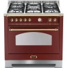Aragaz Lofra RBI66MFT/CI, 60x60 cm, gaz, 4 arzatoare, grill, aprindere electronica, timer, crem