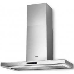 Hota decorativa Lofra Modern T90, 90 cm, 1 motor, 3 viteze, 800 m3/h, telecomanda, inox