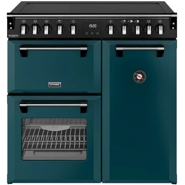 Aragaz electric Stoves Richmond Deluxe S900EI cu 5 arzatoare cu inductie si multiple cuptoare