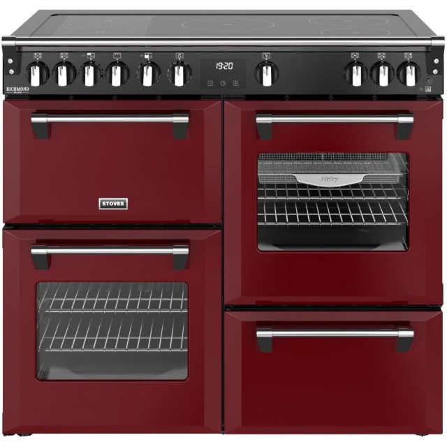 Aragaz electric BELLING B1 60 cm cu plită electrică ceramică cu 4 zone, cuptor convențional