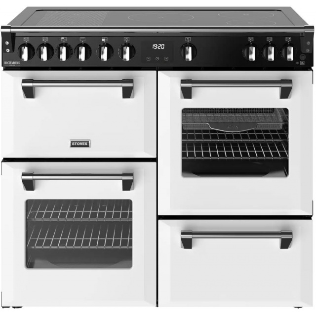 Aragaz electric BELLING B1 60 cm cu plită electrică ceramică cu 4 zone, cuptor convențional
