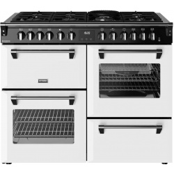 Aragaz STOVES 5052263114531 NEGRU 110 cm, cu plită rotativă de control cu 5 zone, cuptor și grătar convențional