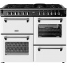 Aragaz STOVES 5052263114531 NEGRU 110 cm, cu plită rotativă de control cu 5 zone, cuptor și grătar convențional