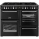 Aragaz STOVES 5052263114531 NEGRU 110 cm, cu plită rotativă de control cu 5 zone, cuptor și grătar convențional