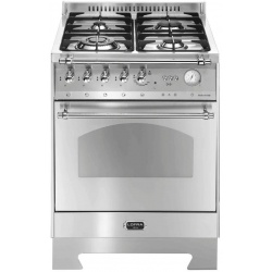 Aragaz Lofra Dolcevita RNM66GVGT/CI, 60x60 cm, gaz, 4 arzatoare, grill, aprindere electronica, timer, negru