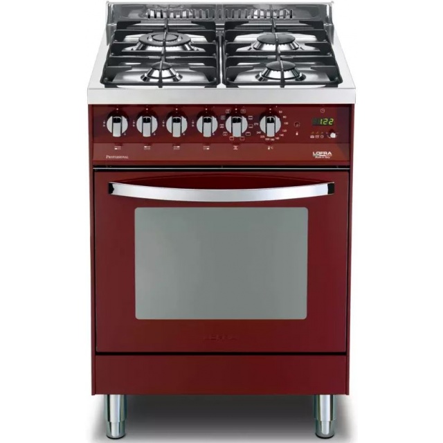 Aragaz Lofra RBI66MFT/CI, 60x60 cm, gaz, 4 arzatoare, grill, aprindere electronica, timer, crem