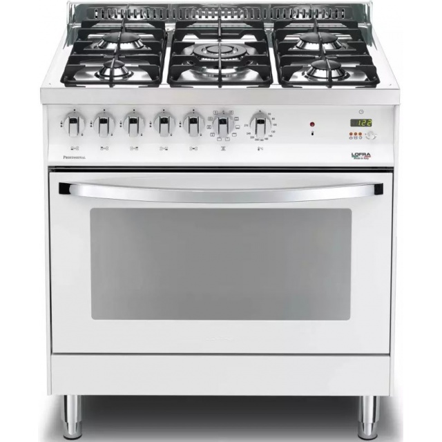 Aragaz Lofra RBI66MFT/CI, 60x60 cm, gaz, 4 arzatoare, grill, aprindere electronica, timer, crem