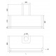 Hota decorativa Ilve Panoramagic APM120,120 cm, 1 motor, 4 viteze, 1000 m3/h, clasa A, inox