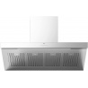 Hota decorativa Ilve Professional Plus AGQ120, 120 cm, 1 motor, 4 viteze, 890 m3/h, clasa A, inox