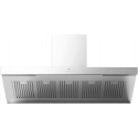 Hota decorativa Ilve Professional Plus AGQ150,150 cm, 1 motor, 4 viteze, 890 m3/h, clasa A, inox