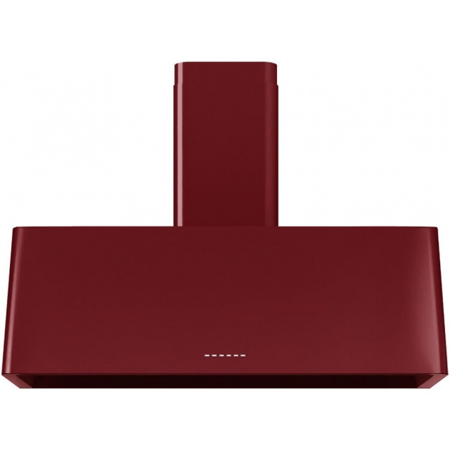 Hota decorativa Ilve Nostalgie AG100 ,100 cm, 1 motor, 4 viteze, 890 m3/h, clasa A, rosu Burgundy