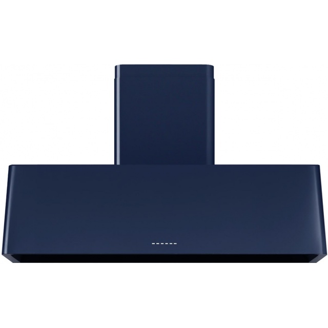 Hota decorativa Ilve Nostalgie AG120 ,120 cm, 1 motor, 4 viteze, 890 m3/h, clasa A, albastru