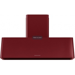 Hota decorativa Ilve Nostalgie AG120 ,120 cm, 1 motor, 4 viteze, 890 m3/h, clasa A, rosu burgundy