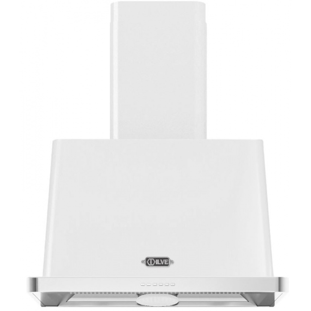 Hota decorativa Ilve Majestic AM70 ,70 cm, 1 motor, 4 viteze, 890 m3/h, clasa A, alb