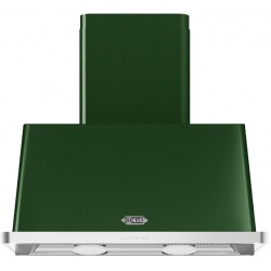 Hota decorativa Ilve Majestic AM90 ,90 cm, 1 motor, 4 viteze, 890 m3/h, clasa A, verde