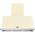 Hota decorativa Ilve Majestic AM100 ,100 cm, 1 motor, 4 viteze, 890 m3/h, clasa A, alb antic